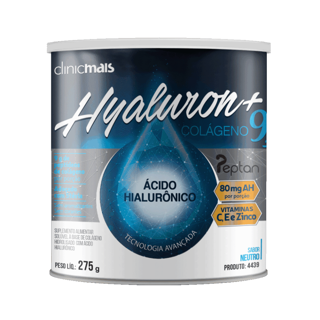 Hyaluron+ Colágeno com Ácido Hialurônico ClinicMais