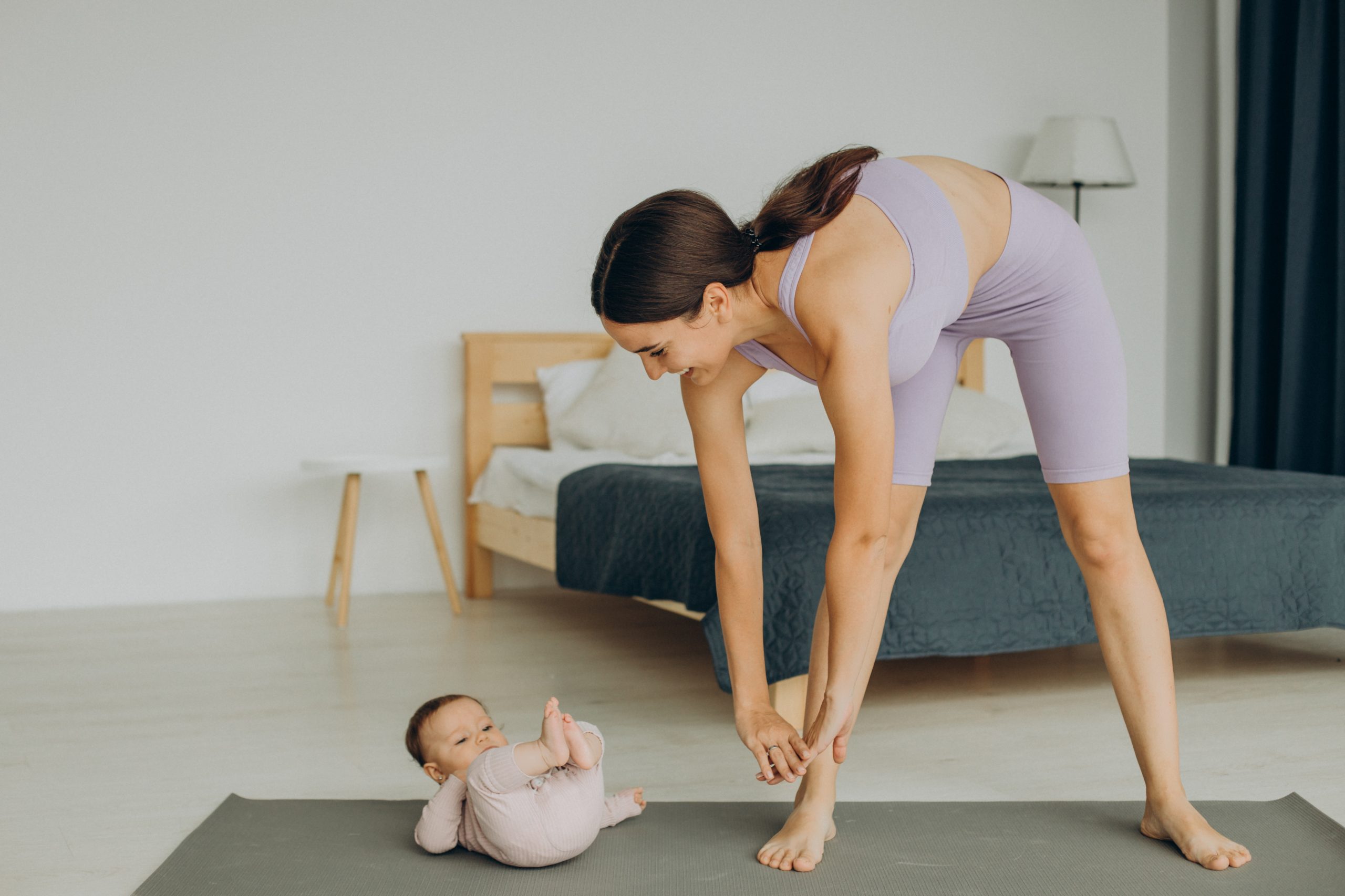 Exercícios físicos para mães