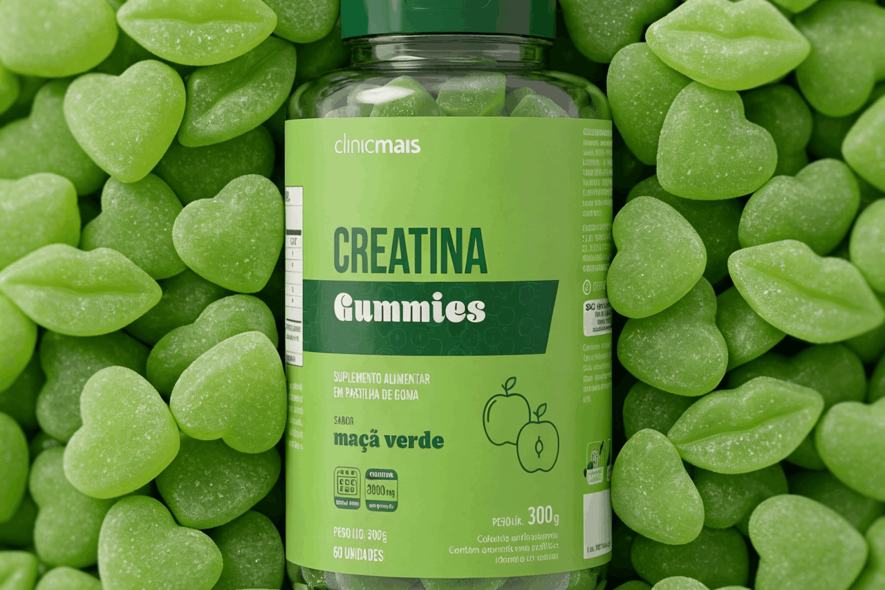 creatina em goma