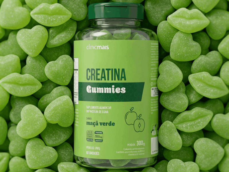 creatina em goma